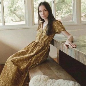 Christy Dawn The Dawn Dress in Goldenrod Size Medium